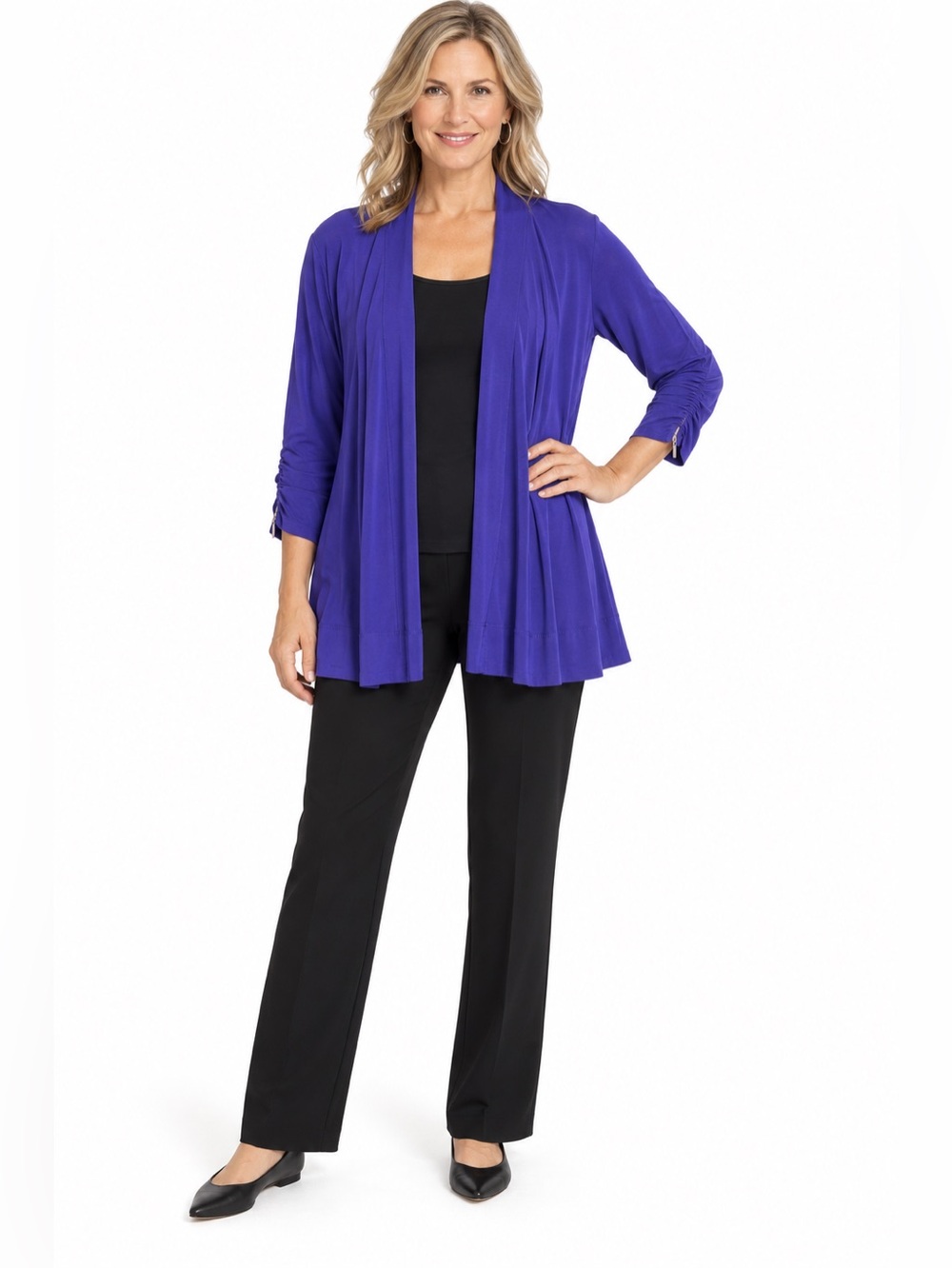Chicos Travelers jacket women’s size medium Chicos 1